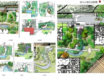 [重庆]Art Deco风格生态住宅小区景观设计方案