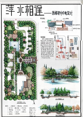 景观快题设计作品(卓越手绘)